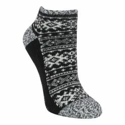 Top 10 💯 Promo 😉 Bearpaw Fairisle Cozy Lounge 🧦 🧦 Socks Black 👏 🤩