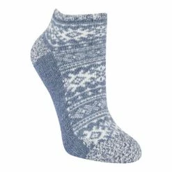 Brand new 🤩 Deals ⌛ Bearpaw Fairisle Cozy Lounge 🧦 🧦 Socks Blue 🤩 🧨