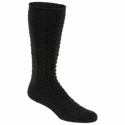 Top 10 🎁 Best reviews of 😉 Bearpaw 👩 Women's Cable Supersoft Knee High Boot 🧦 🧦 Socks Black ❤️ 👏