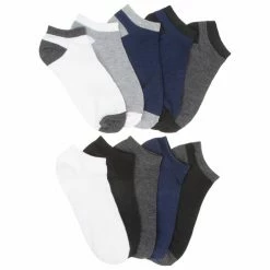 Buy ๐ Brand new ๐ฅ Caribbean Joe Ladies Ankle ๐งฆ ๐งฆ Socks - 10-Pack Assorted ๐ ๐