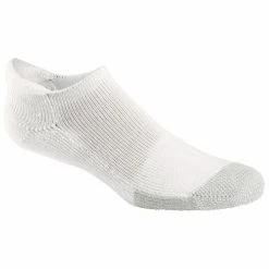 Brand new 👏 Top 10 💯 Thorlo Tennis Roll Top 🧦 🧦 Socks White 👍 🔔