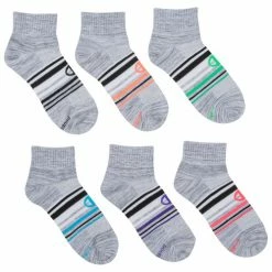 Cheapest 🎁 Cheap 🔥 Champion 👩 Women's Ankle 🧦 🧦 Socks - 6-Pack Gray Multi ⌛ 💯